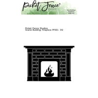 Picket Fence Studios - Dies - Scene Building - Fireplace