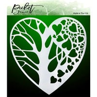 Picket Fence Studios - Stencils - Tree of Hearts