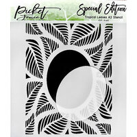 Picket Fence Studios - 6 x 6 Stencils - Tropical Leaves