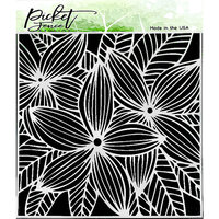 Picket Fence Studios - 6 x 6 Stencils - Plumeria Flowers