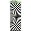 Picket Fence Studios - 4 x 10 Stencils - Slimline - Horizontal Rays Of Sun