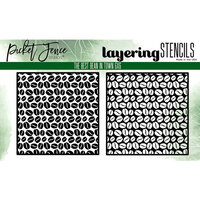 Picket Fence Studios - 6 x 6 Stencils - Layering - The Best Bean In Town