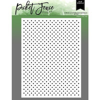 Picket Fence Studios - 6 x 8 Stencils - A Whole Lot Of Polka Dots