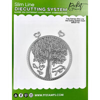 Picket Fence Studios - Slimline Die Cutting System - Dies - Tree Scenery Insert