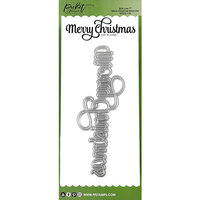 Picket Fence Studios - Slimline Die Cutting System Collection - Dies - Merry Christmas Word