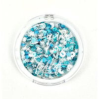 Picket Fence Studios - Sequin and Embellishments Mix - Icicles