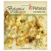 Petaloo - Botanica Collection - Floral Embellishments - Minis - Soft Yellow