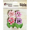 Petaloo - Darjeeling Collection - Floral Embellishments - Frosted Roses - Hyacinth