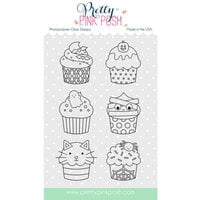 Pretty Pink Posh - Clear Photopolymer Stamps - Halloween Cupcakes