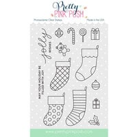 Pretty Pink Posh - Clear Photopolymer Stamps - Holiday Stockings