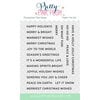 Pretty Pink Posh - Clear Photopolymer Stamps - Sentiment Strips - Christmas