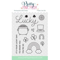 Pretty Pink Posh - Clear Photopolymer Stamps - Lucky