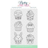 Pretty Pink Posh - Clear Photopolymer Stamps - Easter Cupcakes