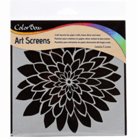ColorBox - Art Screens - 6 x 6 Stencil - Bloom