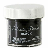 Ranger Ink - Embossing Powder - Super Fine Detail - Black