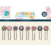 GCD Studios - Animal Crackers for Girls Collection - Glass Paper Clips