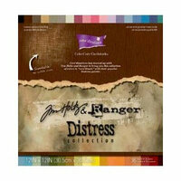Core'dinations - Tim Holtz - Distress Collection - 12 x 12 Textured Color Core Cardstock Pack