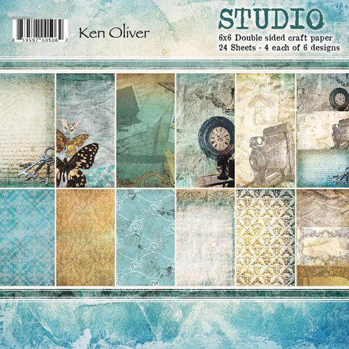 Ken Oliver - Studio Collection - 6 x 6 Paper Pack