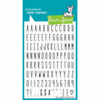 Lawn Fawn - Clear Photopolymer Stamps - Milos ABCs