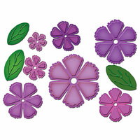 Spellbinders - Donna Salazar - Grand Shapeabilities Collection - Die Cutting and Embossing Templates - Grand Peony Creations