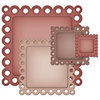 Spellbinders - Nestabilities Collection - Die Cutting and Embossing Templates - Eyelet Squares