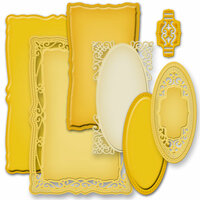 Spellbinders - Nestabilities Collection - Die Cutting and Embossing Templates - Radiant Rectangles