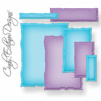 Spellbinders - Nestabilities Collection - Die Cutting and Embossing Templates - A2 Distressed Edges