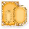 Spellbinders - Nestabilities Collection - Die Cutting and Embossing Templates - 5 x 7 Elegant Labels Four