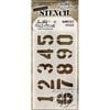 Stampers Anonymous - Tim Holtz - Layering Stencil - Numbered
