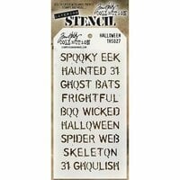 Stampers Anonymous - Tim Holtz - Layering Stencil - Halloween