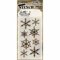 Stampers Anonymous - Tim Holtz - Layering Stencil - Snowflakes