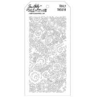 Stampers Anonymous - Tim Holtz - Layering Stencil - Doily