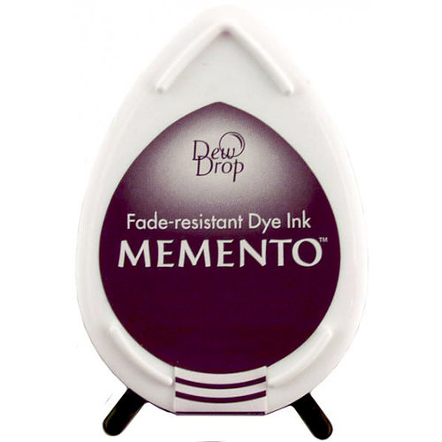 Tsukineko - Memento - Fade Resistant Dye Ink Pad - Dew Drop - Elderberry