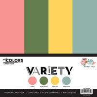 My Colors Cardstock - By PhotoPlay - Hello Lovely Collection - 12 x 12 Double Sided Cardstock - Variety Pack