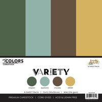 My Colors Cardstock - By PhotoPlay - Fresh Picked 2 Collection - 12 x 12 Double Sided Cardstock - Variety Pack