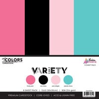 My Colors Cardstock - By PhotoPlay - Fashion Dreams Collection - 12 x 12 Double Sided Cardstock - Variety Pack