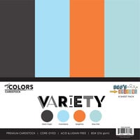 My Colors Cardstock - By PhotoPlay - Bro's Amazing Collection - 12 x 12 Double Sided Cardstock - Variety Pack