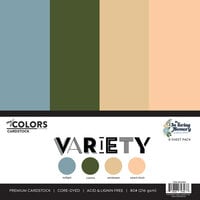 My Colors Cardstock - By PhotoPlay - In Loving Memory Collection - 12 x 12 Double Sided Cardstock - Variety Pack