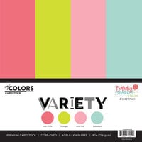 My Colors Cardstock - By PhotoPlay - Birthday Sparkle Collection - 12 x 12 Double Sided Cardstock - Variety Pack
