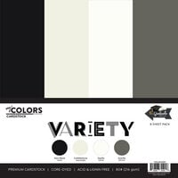My Colors Cardstock By PhotoPlay - The Graduate Collection - 12 x 12 Double Sided Cardstock - Variety Pack