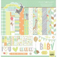 Photo Play Paper - About a Little Boy Collection - 12 x 12 Collection Pack
