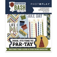 PhotoPlay - Birthday Bash Collection - Ephemera - Die Cut Cardstock Pieces