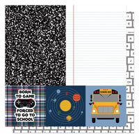 PhotoPlay - Brainiac Collection - 12 x 12 Double Sided Paper - Notebook