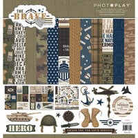 PhotoPlay - The Brave Collection - 12 x 12 Collection Pack
