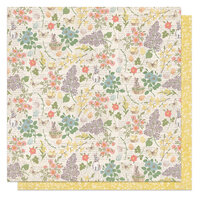 PhotoPlay - Bunnies And Blooms Collection - 12 x 12 Double Sided Paper - Blooms