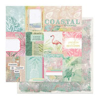 PhotoPlay - Coco Paradise Collection - 12 x 12 Double Sided Paper - Coastal Dreams