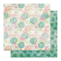 PhotoPlay - Coco Paradise Collection - 12 x 12 Double Sided Paper - Tropical Floral