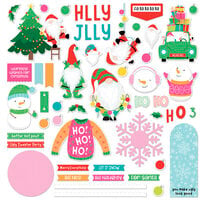 PhotoPlay - Tulla and Norbert's Christmas Party Collection - Card Kit Stickers