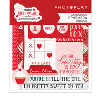PhotoPlay - Cupid's Sweetheart Cafe Collection - Ephemera - Die Cut Cardstock Pieces