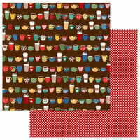 ColorPlay - Daily Grind Collection - 12 x 12 Double Sided Paper - Cup Of Joe